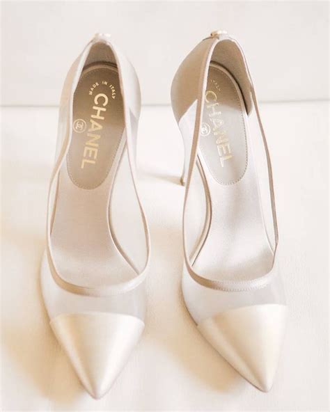 chanel wedding shoes price|grace Chanel bridal shoes.